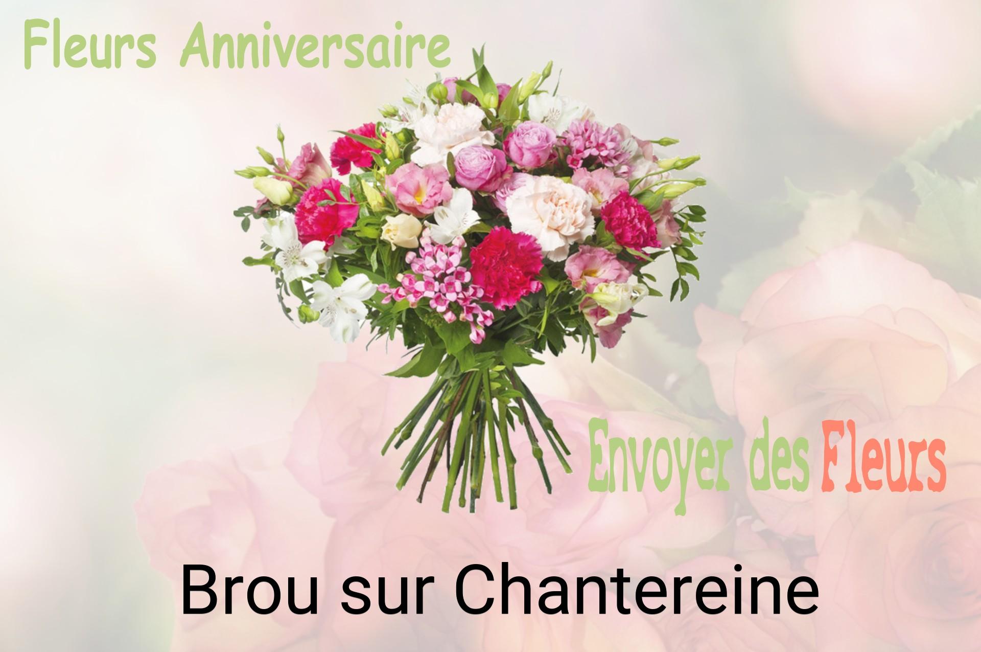 Bouquet de fleurs d’anniversaire livré à Brou-sur-Chantereine